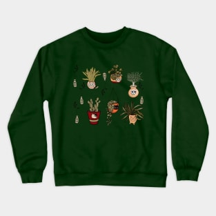 My Pet Plants for cat lovers Crewneck Sweatshirt